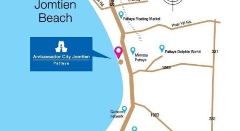 Ambassador City Jomtien Pattaya - Ocean Wing Hotel На Джомтиен Екстериор снимка